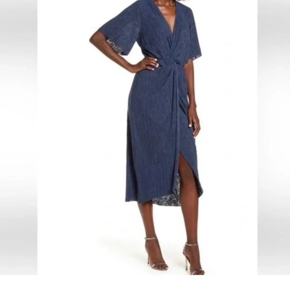 All in Favor navy dress - size M - NWT